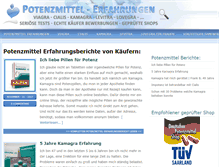 Tablet Screenshot of potenzmittel-erfahrungen.com