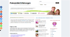 Desktop Screenshot of potenzmittel-erfahrungen.org
