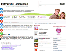 Tablet Screenshot of potenzmittel-erfahrungen.org